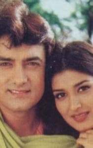 Aamir Khan,Sonali Bendre in Sarfarosh