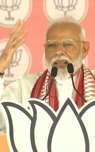 The PM said, "I promise the people of Odisha that under BJP government, transparency and the reputation of Ratna Bhandar will be restored."