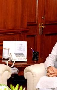 PM Modi with former-Delhi Chief Minister Sheila Dikshit