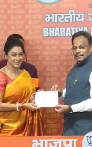 Actress Rupali Ganguly Joins BJP 