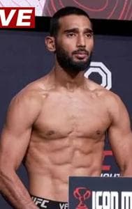 UFC fighter from India Anshul Jubli